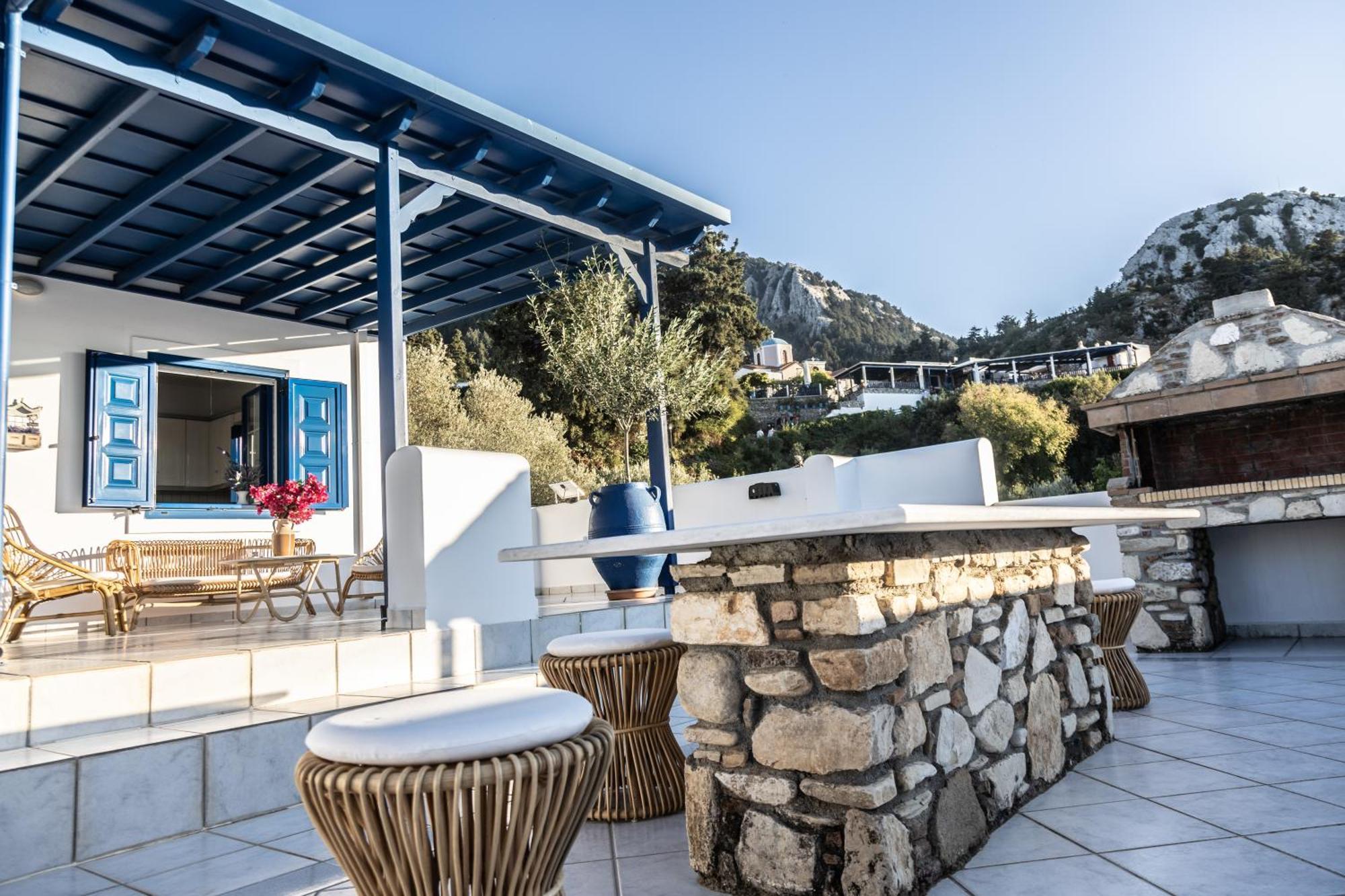 Villa Giannis & Maria Sunset House Lagoudi Zia Exterior foto