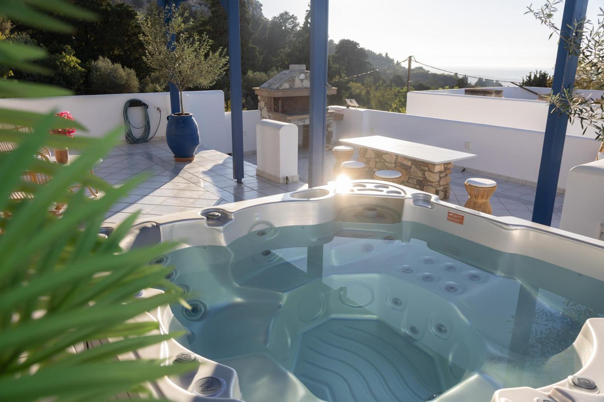 Villa Giannis & Maria Sunset House Lagoudi Zia Exterior foto